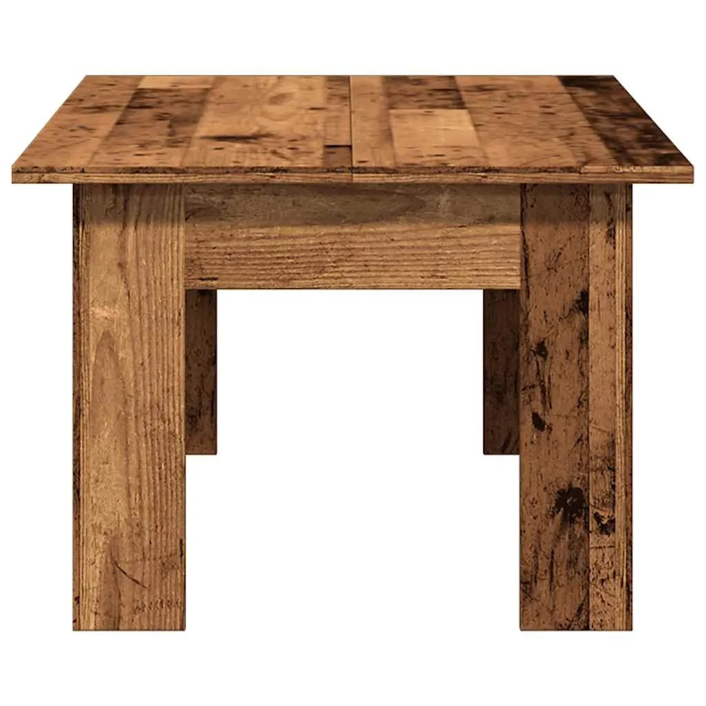 Tavolino salotto | Tavolino da caff¨¨ | Tavolino da Soggiorno Legno Antico 100x60x42 cm in Legno Multistrato