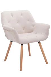 Sedia da pranzo CASSIDY in tessuto Beige,natura