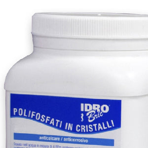 Barattolo polifosfati in cristallo da 1,5 Kg