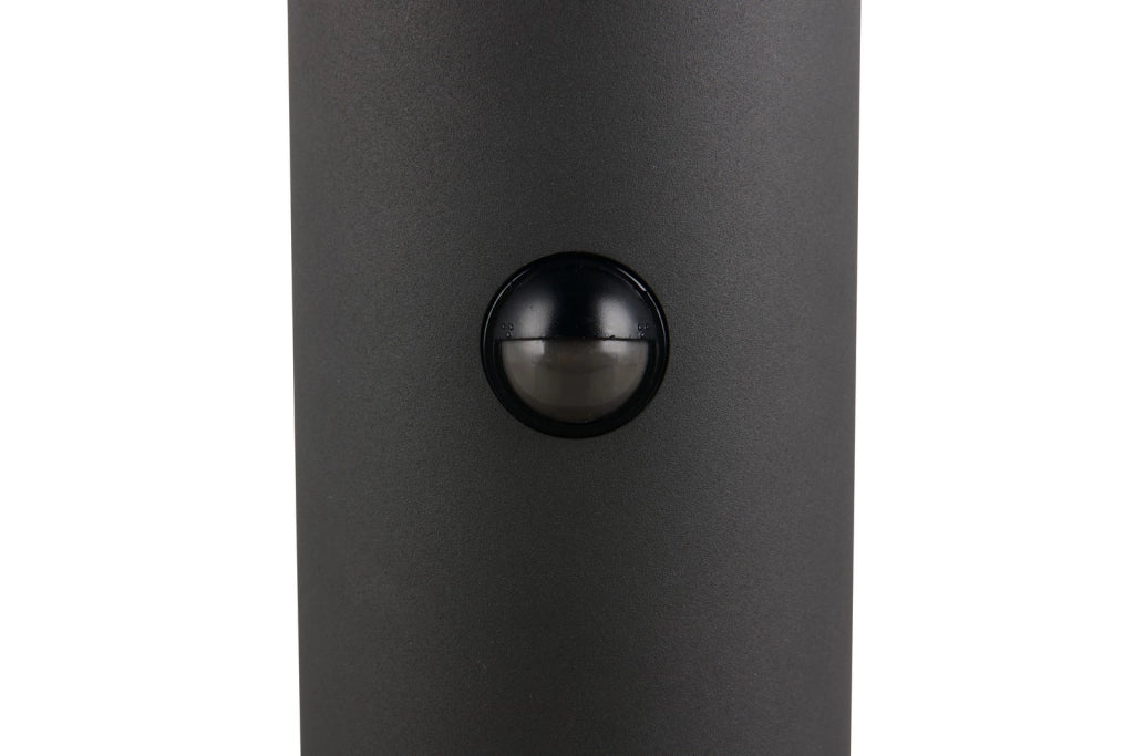 Paletto da giardino LED 13W PIR IP54 nero 100 cm TAGUS Trio