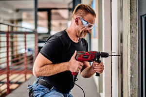 Trapano a Percussione Einhell TC-ID 720/1 E Kit Foratura Legno Muro 5 Punte 720W