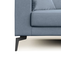 Prestige Divano design moderno T11 166 cm carta da zucchero