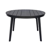 Tavolo Tropea ø120/170 Alluminio Antracite Moia