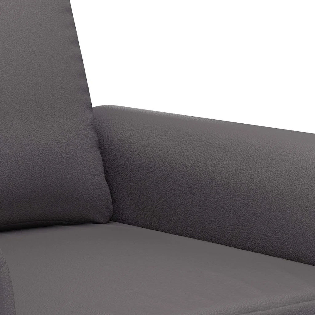 Poltrona-Divano Sedia Grigia 60 cm in Similpelle 685281