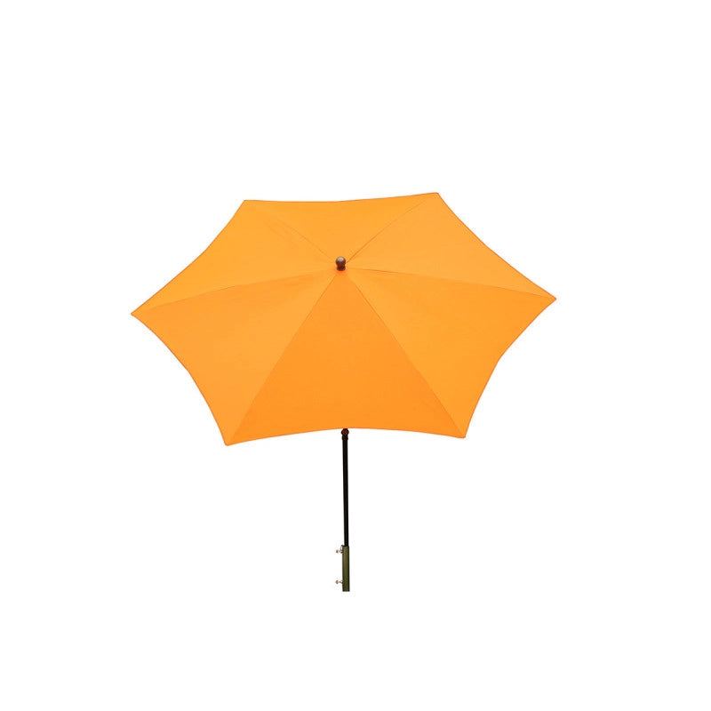 Ombrellone palo centrale Kronos Made in Italy - Diametro 250 - Arancio