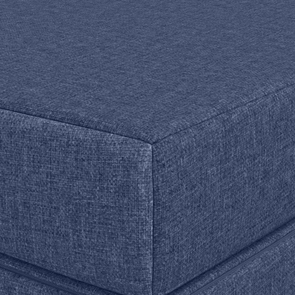 Divano Letto Pieghevole 80 x 67 x 45 cm Blu