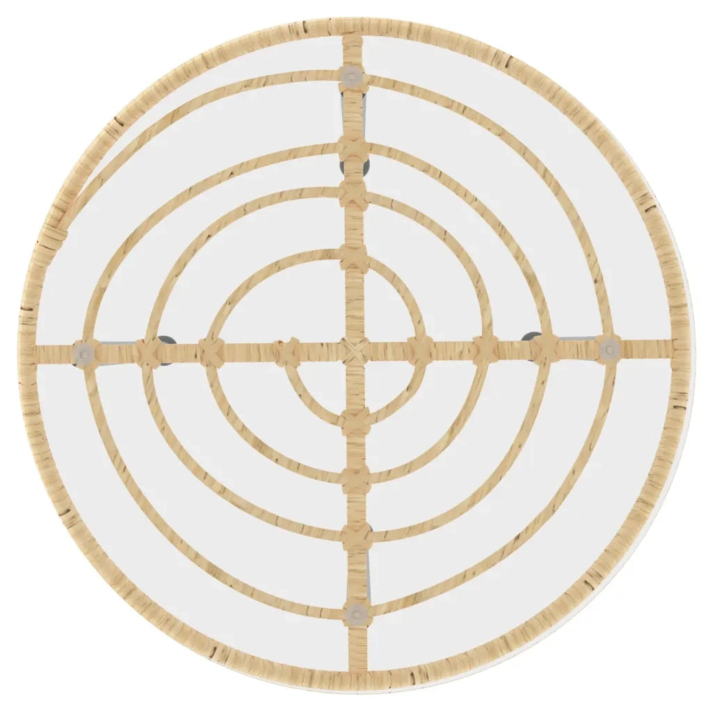 Set da Pranzo da Giardino 3 pz in Polyrattan cod mxl 40052