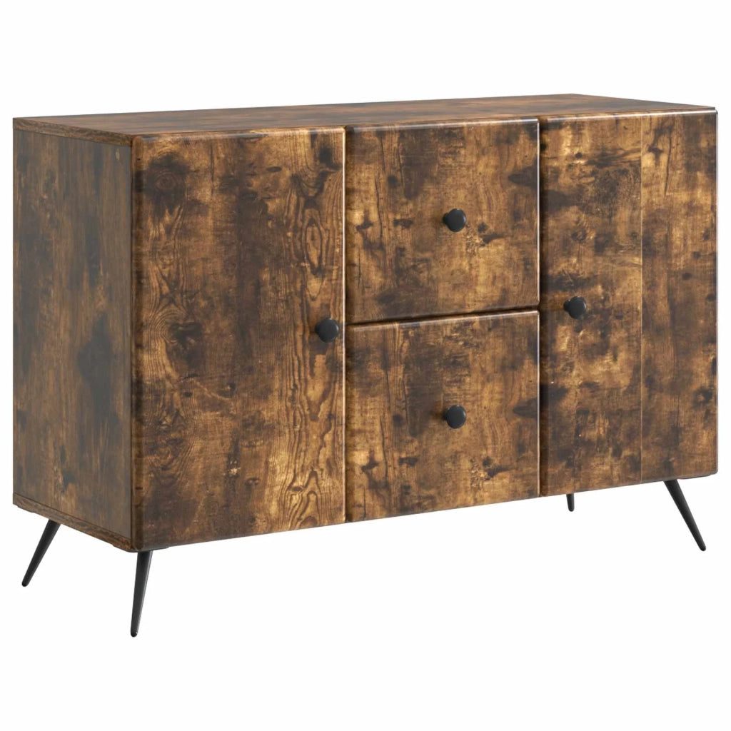Credenza Rovere Fumo 89 x 34,5 x 60 cm Legno ingegnerizzato