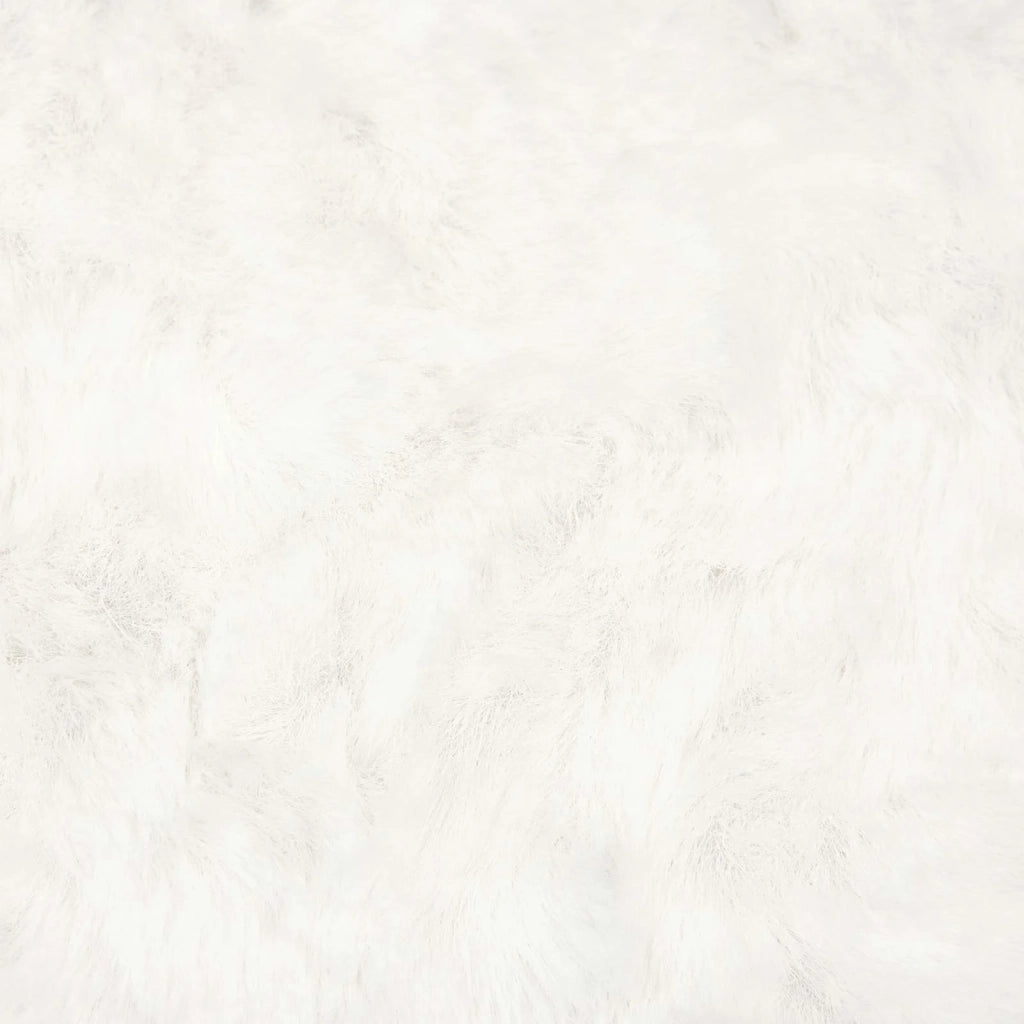 Tappeto antiscivolo in sintetica di coniglio OLITE Crema 42021670