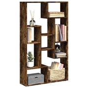 Libreria Rovere Fumo 72x20x120,5 cm in Truciolato 858160