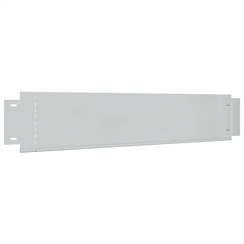 Pannelli di Recinzione per Prato 5 pz Acciaio Zincato 100x19 cm 142668