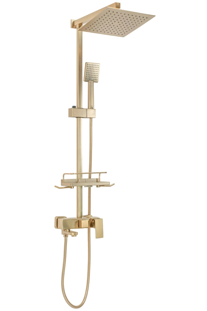 Set Doccia Rea Jack Brushed Gold