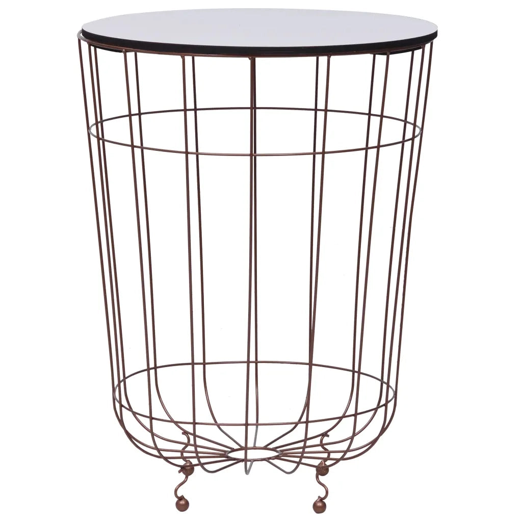 Tavolino da CaffÃ¨ Oro Ã˜ 40 cm cod mxl 59715