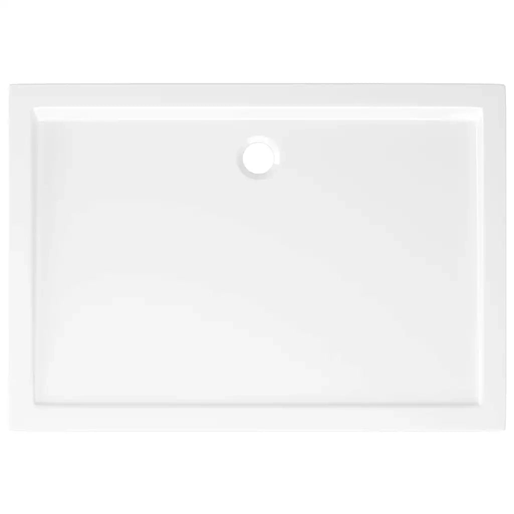 Piatto Doccia in ABS Rettangolare Bianco 70x100 cm CFW5654438