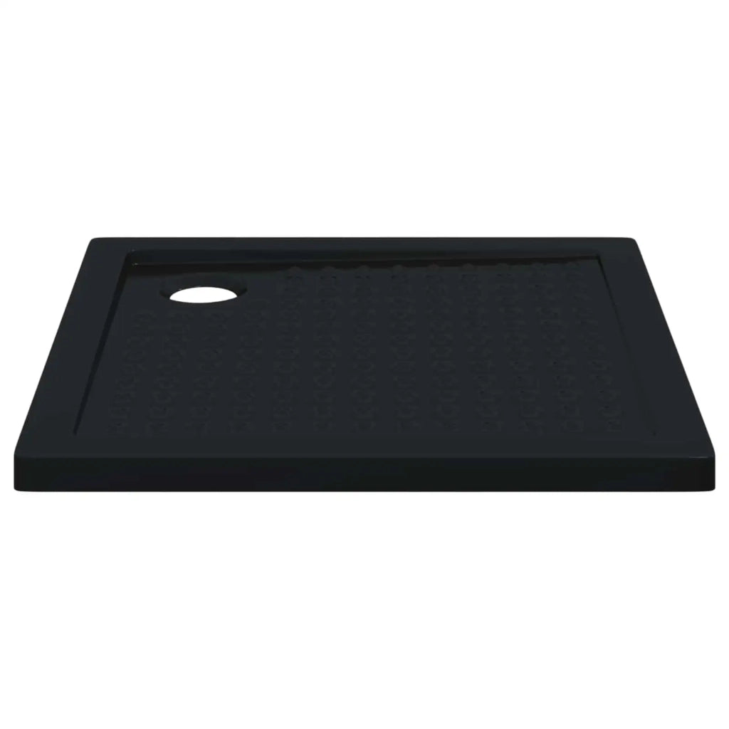 Vassoio base doccia con punti 80 x 80 x 4 cm ABS Nero 42033515
