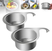 Spazzola a forma di svastica - Acciaio inossidabile 8 x 14 cm - Ideale per canneto e bidone dell'acqua di cucina