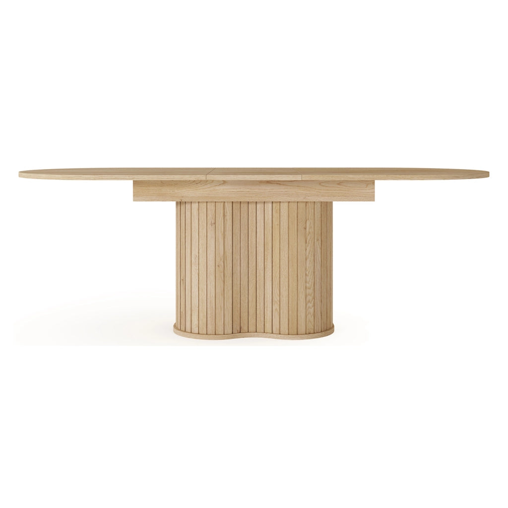 Kasota, Tavolo Allungabile 8 Posti, 180x90x76h cm Marrone Rovere