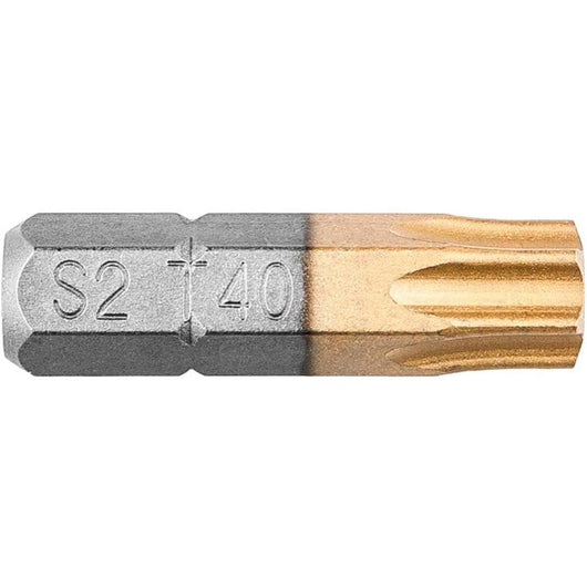 Topex 57h977 punte giravite, tx4 x40 x 25 mm, 2 pezzi