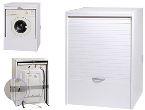 MOBILE COPRILAVATRICE IN RESINA L67xP59xH91CM ART.390