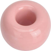 Mini portapastiglia in forma di donut per bagno (rosa) con standard