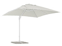 Ombrellone da Giardino 3x3 3x4 4x4 a Braccio Laterale Inclinabile Bianco Eden Misure: 3 X 3