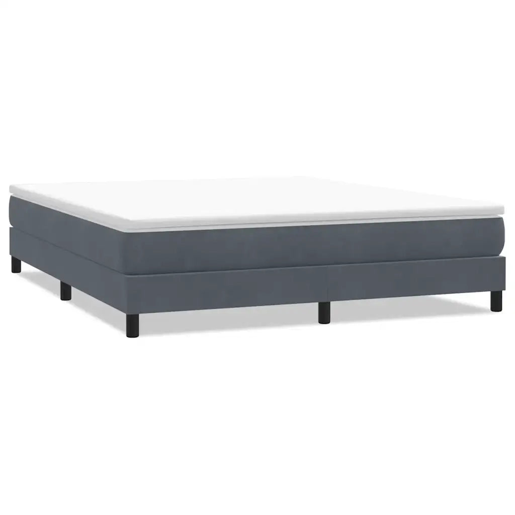 Giroletto a Molle senza Materasso 180x210 cm Velluto 3315838