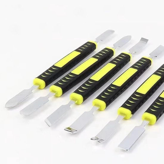 6 pezzi di Spudger a doppio fine - Spudger metallico piccolo per apertura di serrature - Kit di attrezzi di riparazione per tablet, orologio, apparecchi domestici digitali - strumento di smontaggio orologio