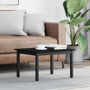 Tavolino da salotto Rovere Nero 60 x 50 x 36 cm
