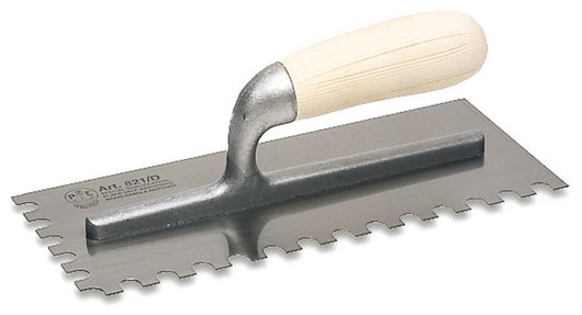 frattazzo usa dentato superiore/sinistro art. 821/sd sx cm28x12 dentatura cod:ferx.vit18622