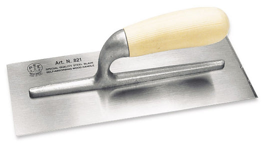 frattazzo manico in legno art. 821 cm. 28x12 cod:ferx.vit19959