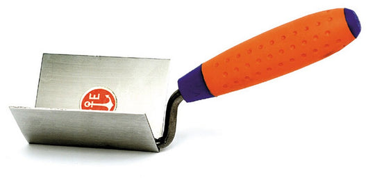 frattazzo sagomato sintesi in acciaio inox art. 854/is cm. 12,5x10 cod:ferx.vit24750