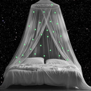 Letto singolo letto matrimoniale tenda anti zanzare 06 m x 25 m x 105 m - rete anti zanzare pieghevole per bambini per viaggiare in casa leggera stella