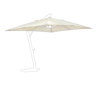 Telo Ricambio per Ombrellone da Giardino 3x3 3x4 Bianco Ecru Capua Bizzotto Formato: 3 x 3 m