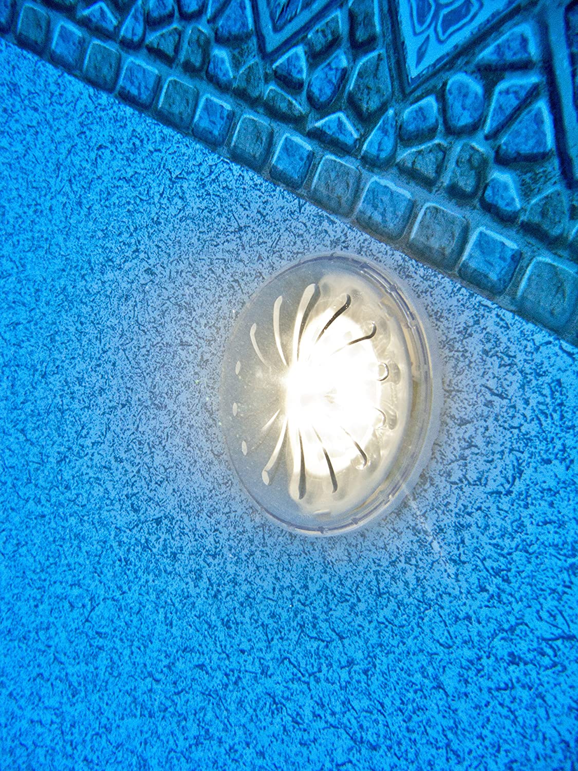 PROIETTORE LED BIANCO SET 2 FARETTI PER PISCINA FUORITERRA IN ACCIAIO GRE PLED 2