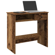 Scrivania Legno Antico 80x40x75 cm in Truciolato 860479
