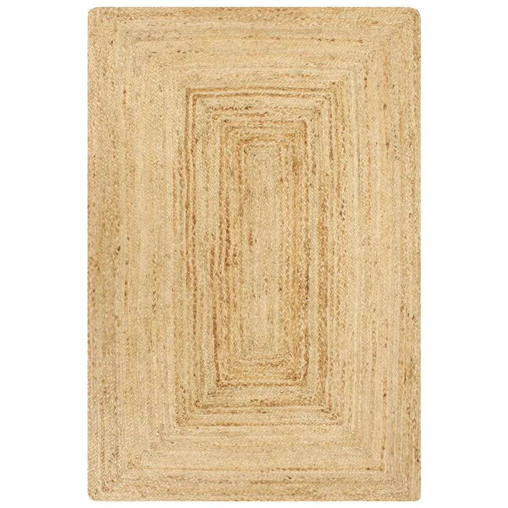 Tappeto Artigianale in Juta Naturale 80x160 cm 133728