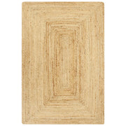 Tappeto Artigianale in Juta Naturale 80x160 cm 133728