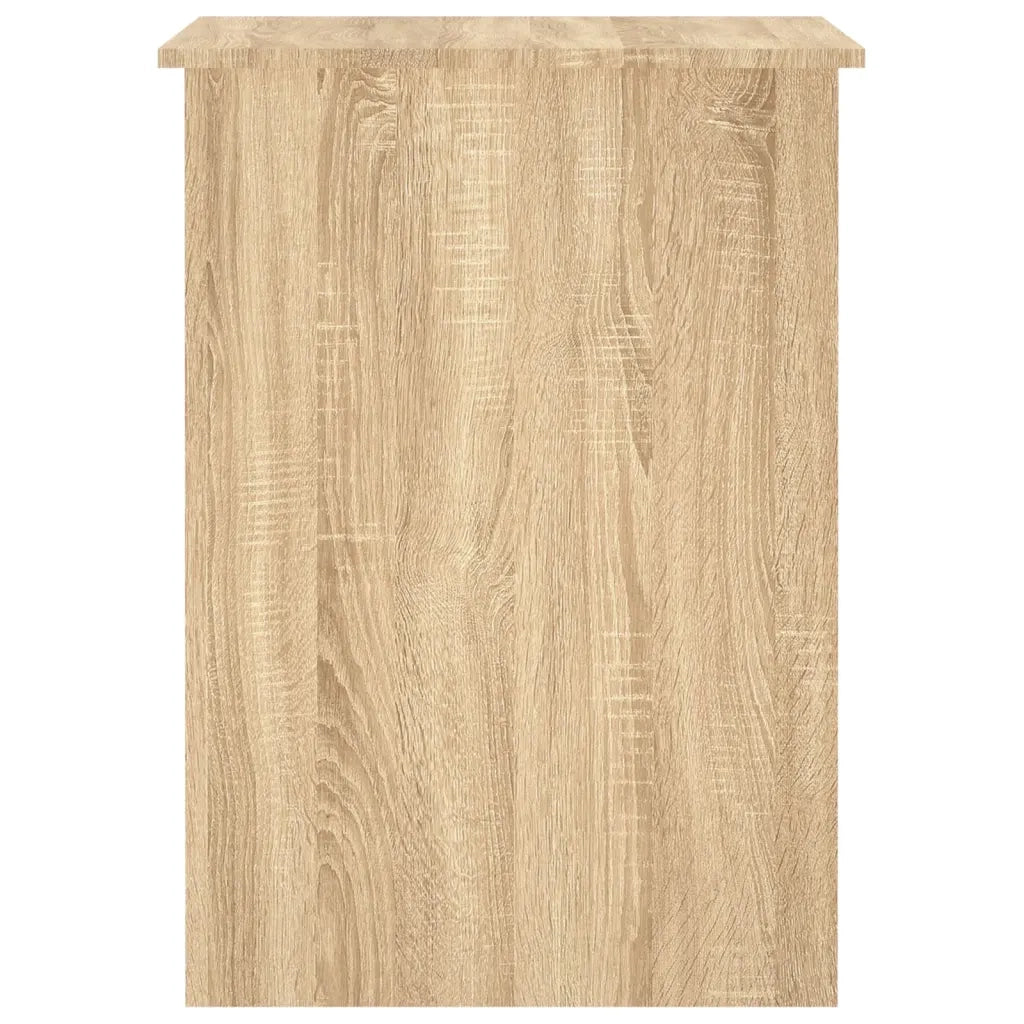 Scrivania-Scrivanie per ufficio e studio-Scrittoio Rovere Sonoma 100x55x75 cm in Legno Multistrato