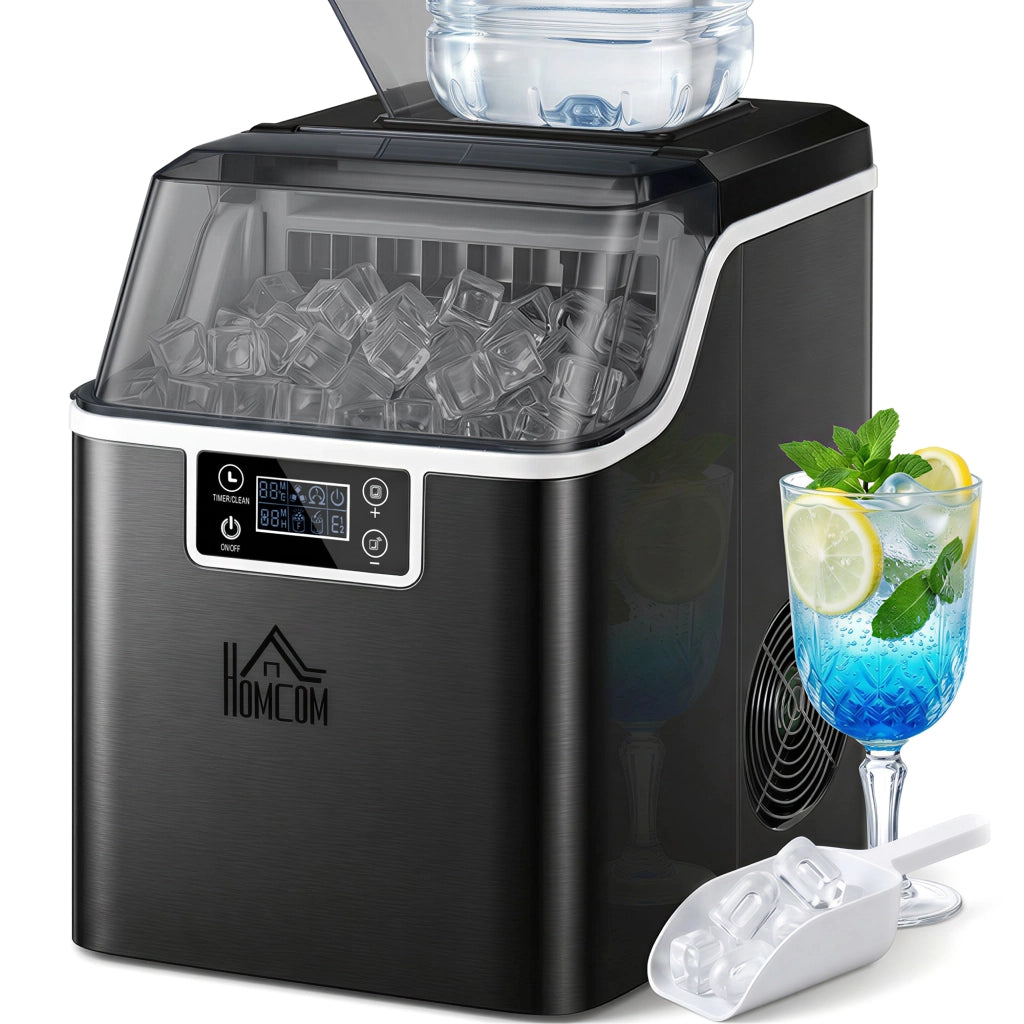 Macchina per Ghiaccio ¨C Xylo ¨C 20kg/24h, Serbatoio 2,3L, Nero