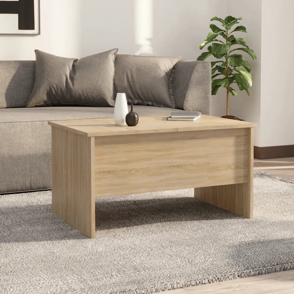 Tavolino salotto | Tavolino da caff¨¨ | Tavolino da Soggiorno Rovere Sonoma 80x50x42,5 cm Legno Multistrato