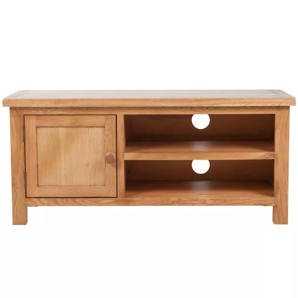 Pratico mobile porta TV/credenza di design 103 cm legno massello di rovere 2502263