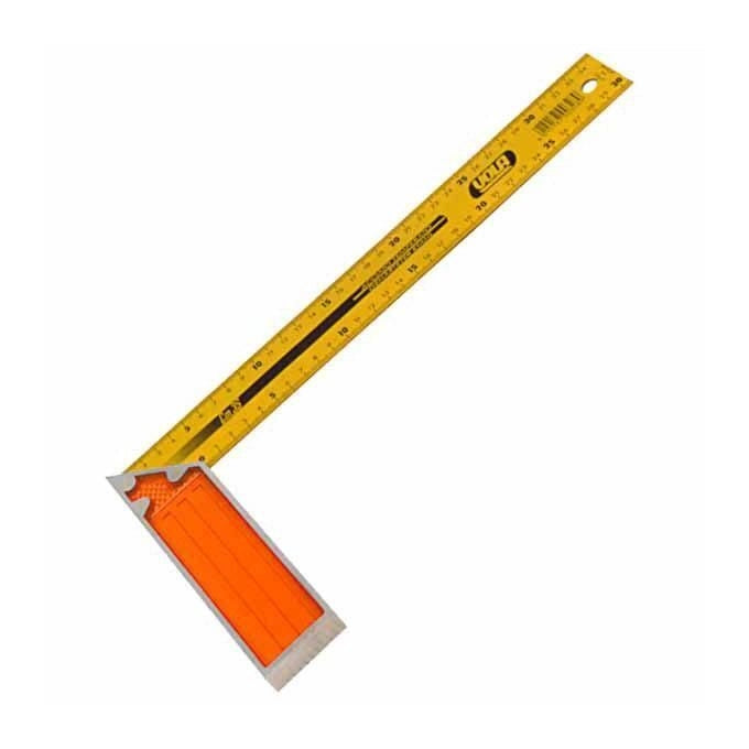 Vola SFA40 Squadra Falegname 40 cm Alluminio Anodizzato Scala Graduata Bilaterale Battuta Maggiorata 90°