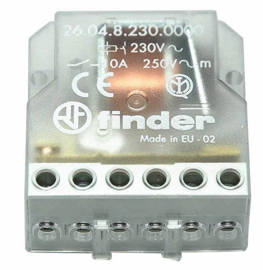 Finder relè commutatore ad impulsi 230v 26048230