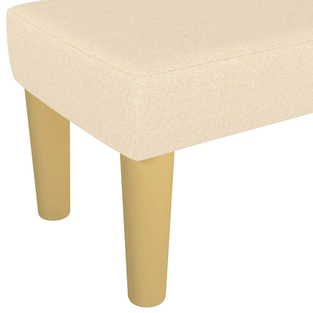 Panca 100 x 30 x 30 cm tessuto crema 02_0010479
