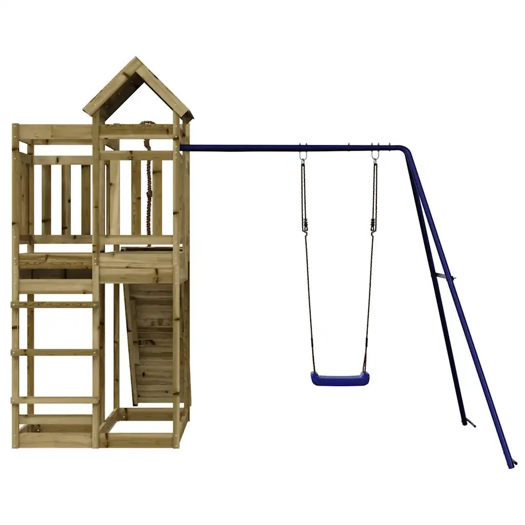 Set da Gioco da Esterno in Legno di Pino Impregnato 3156879