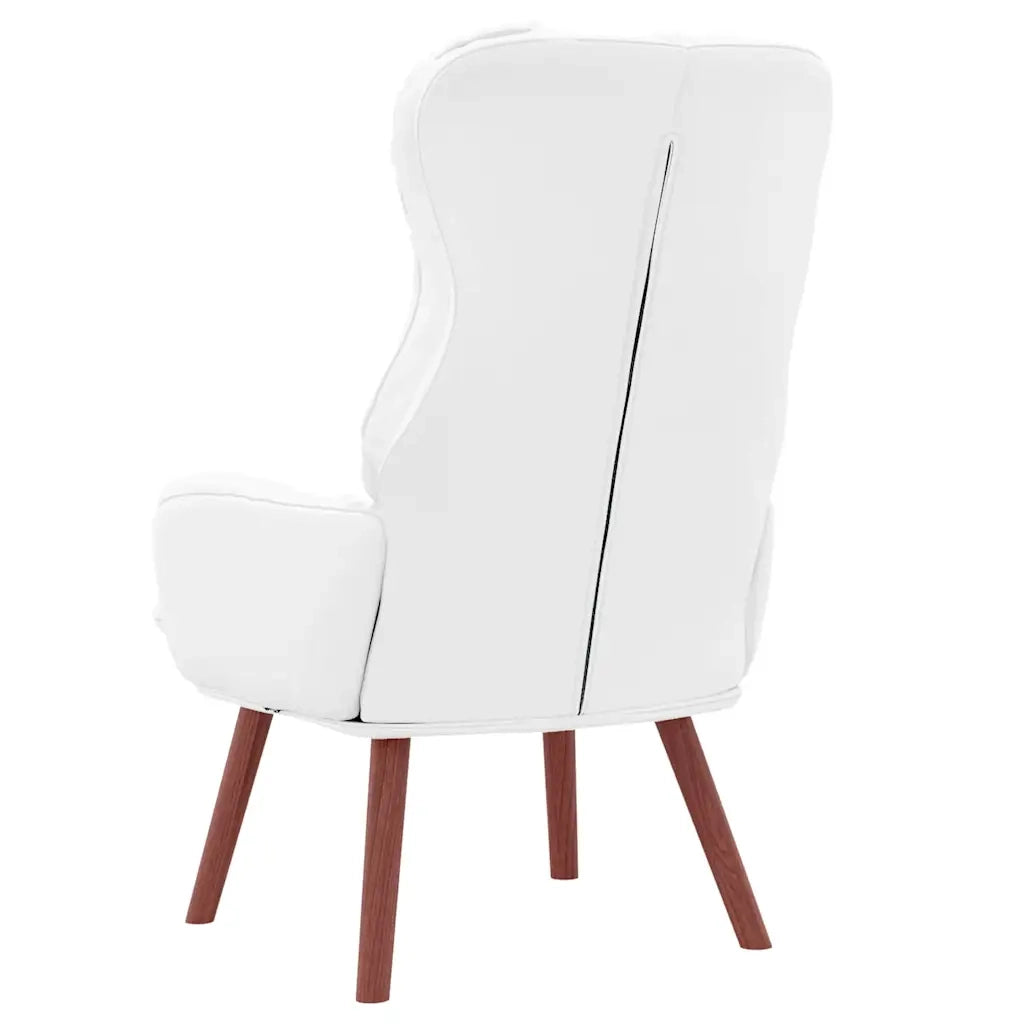 poltrona Bianco 69 x 74 x 93 cm Pelle Artificiale 42001879