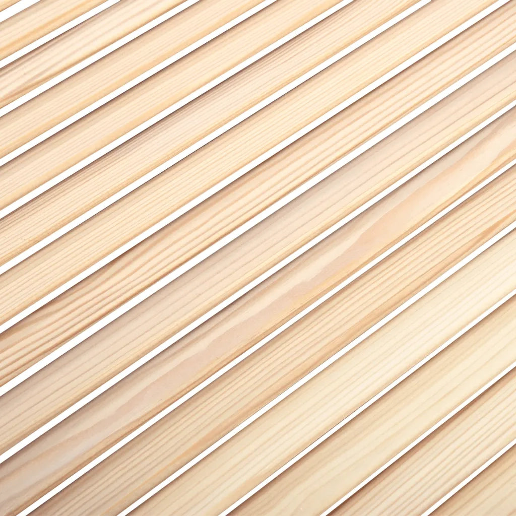 Anta con Design a Lamelle 99,3x49,4 cm in Legno di Pino CFW8858524