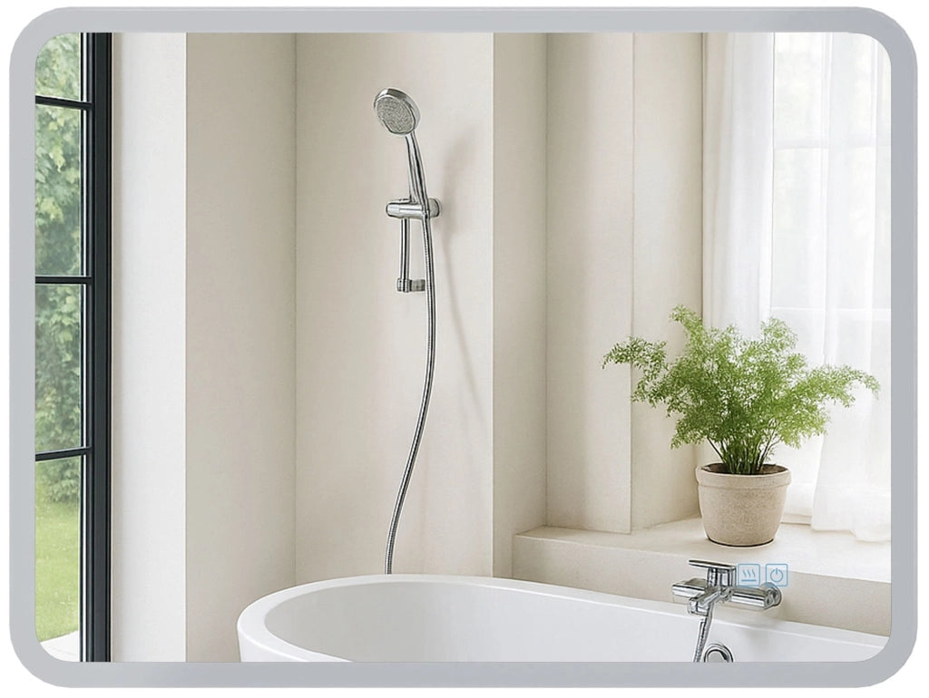 Specchio da bagno Jericho 60x80 senza Bluetooth
