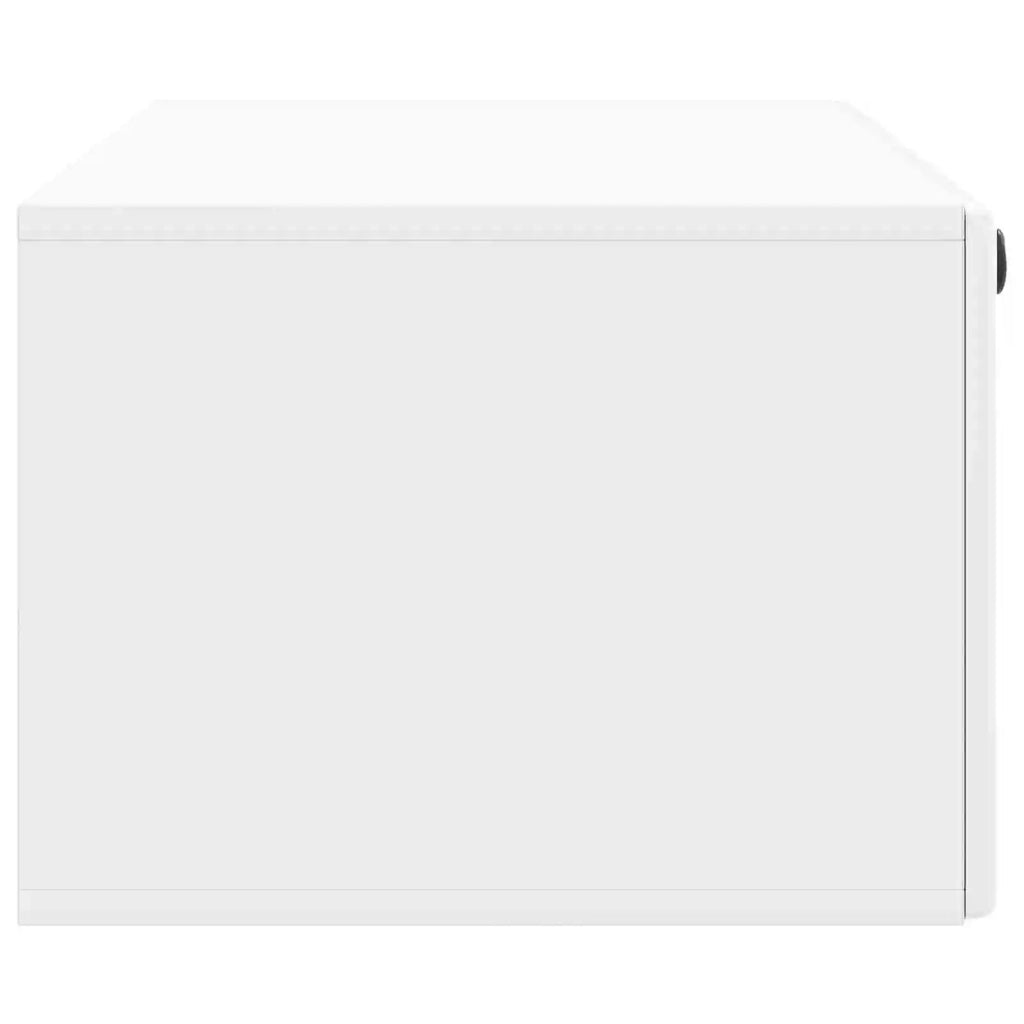 Mobile Porta TV da Muro 98 x 41 x 30 cm Bianco Lucido 899209