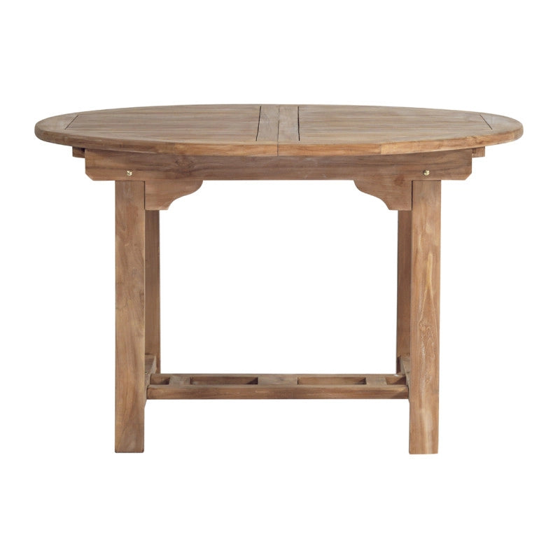 Tavolo Capraia tondo estensibile in legno teak - 170 cm